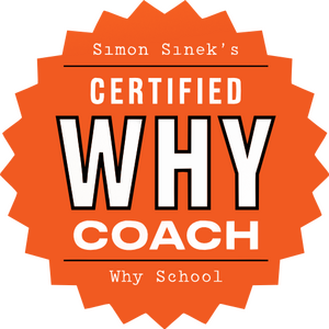 WHY Certified Coach badge
